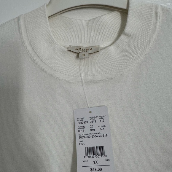 Laura plus NWT beautiful sleeveless top - Picture 3 of 7